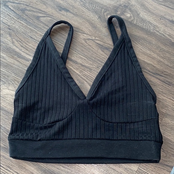 Boohoo Ribbed Bralette Tank - Picture 1 of 2